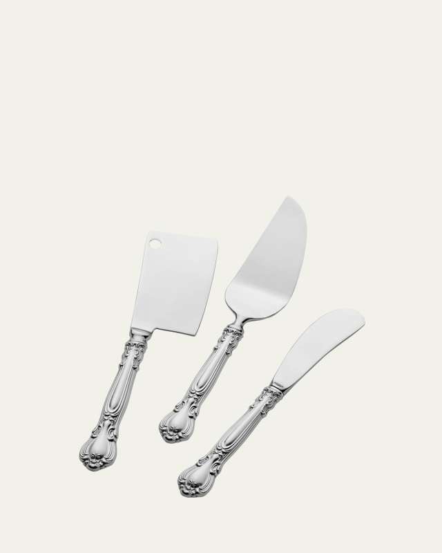 Chantilly 3-Piece Cheese Knife Set